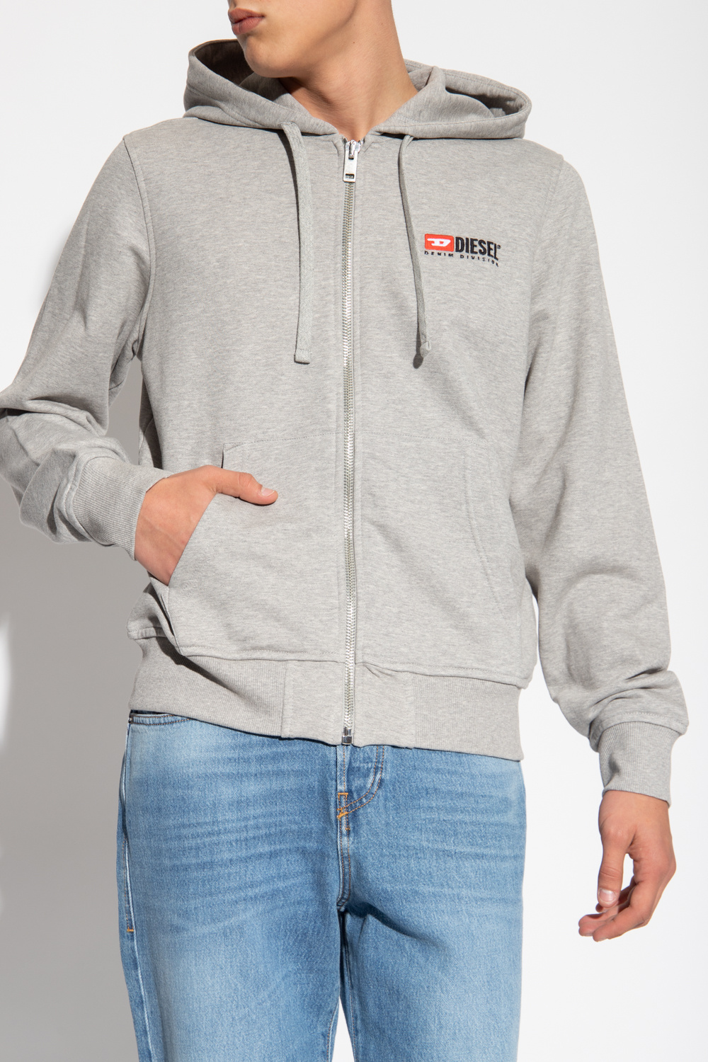 Diesel zip hoodie sale